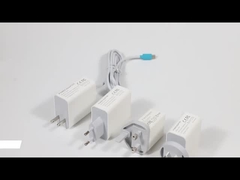 Τύπος C ασύρματος φορτιστής GaN Tech 20W 30W 45W 60W 65W USB-C QC3.0