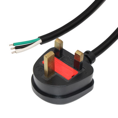 Καλώδιο τροφοδοσίας UK Plug 0.5m H05VV-F 3 Core για οικιακές συσκευές