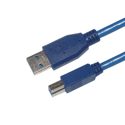 Ταχεία φόρτιση USB A αρσενικό προς USB Β αρσενικό USB 3.0 κλιμάκωση καλώδιο δεδομένων καλώδιο