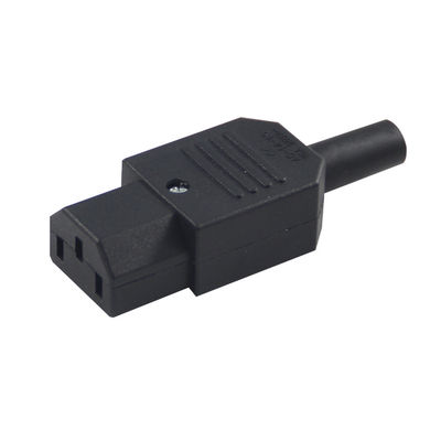 Premium Heavy Duty 18AWG 3 Prong IEC 60320 C13 καλώδιο τροφοδοσίας για οθόνη υπολογιστή, 250V 10A 3M με πιστοποιημένο CE RoHS ευέλικτο PVC