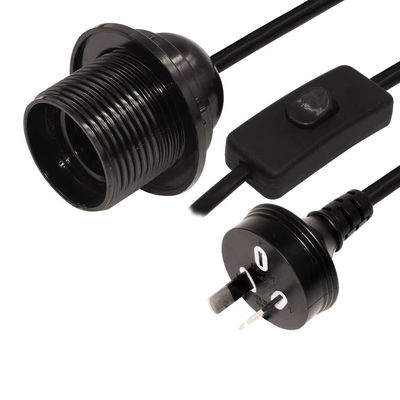 Αδιάβροχη βάση λαμπτήρα E26 AU Plug με διακόπτη 303 250V 10A