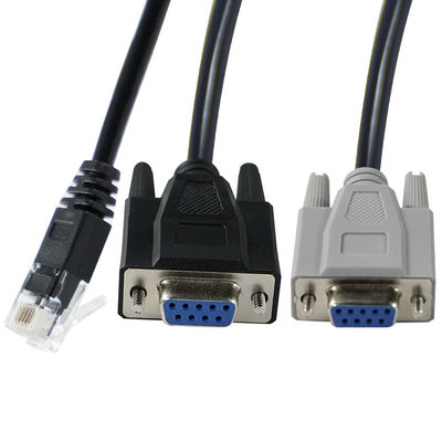 Καλώδιο Μετατροπέα RJ45 σε Διπλό DB9 Αρσενικό Σειριακό για Διακομιστές Κονσόλας