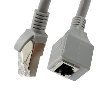 Καλώδιο επέκτασης Ethernet RJ45 από αρσενικό σε θηλυκό με τοποθέτηση πάνελ για διακόπτη δρομολογητή δικτύου LAN Cat5e/Cat6, 4FT/5FT/6FT