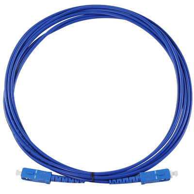 Καλώδιο Patch Οπτικών Ινών SC σε SC Singlemode Multimode για FTTH Data Center