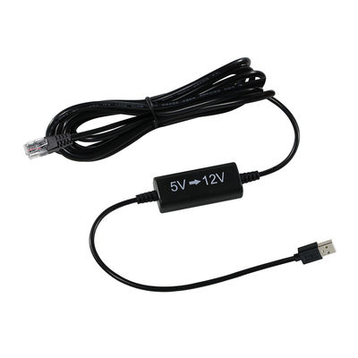 USB σε RJ45 Ethernet Power Injector Καλώδιο 5V σε 12V Step-Up μετατροπέας για IP κάμερα, δρομολογητή, Μίνι συσκευή POE