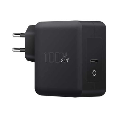 Ευρωπαϊκός φορτιστής τοίχου USB-C 2-Pin, 100W υψηλής ταχύτητας Type-C για φορητούς υπολογιστές, tablet και κινητές συσκευές
