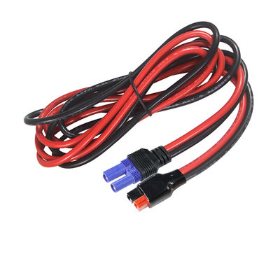 Καλώδιο DC με ορθογώνιο σύνδεσμο 2-Pin σε EC5 12AWG για ηλιακά συστήματα