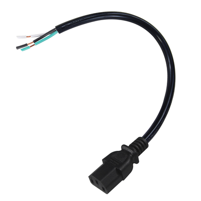 IEC C13 σε καλώδιο ηλεκτρικής ενέργειας 10A 250V για PDU διακομιστή