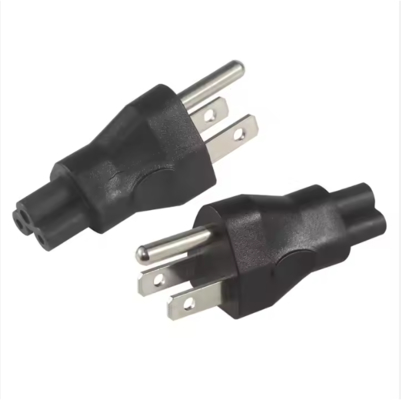 Καλώδιο προσαρμοστή ισχύος NEMA 5-15P προς IEC C5 για φορητούς υπολογιστές