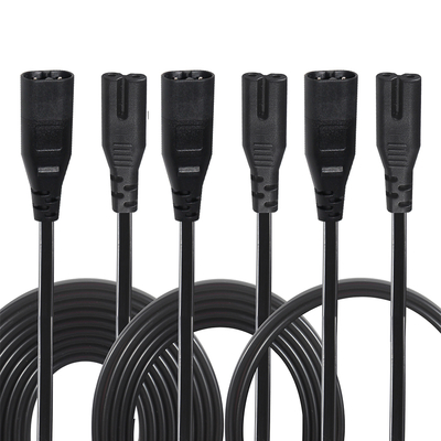 Καλώδιο ρεύματος IEC 320 C7 σε C8 10A 250V 18AWG για ηλεκτρονικά