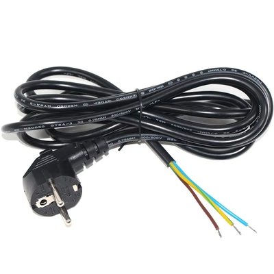 EU Schuko CEE 7/7 σε καλώδιο ηλεκτρικής ενέργειας H05VV-F 3G1.0mm2