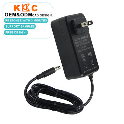 Τροφοδοτικό DC 12V 5A US Standard με υποδοχή Barrel 5.5x2.1mm για φώτα LED Strip, Ηλεκτρικό μοτέρ / Αντλία νερού