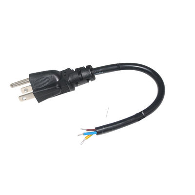Καλώδιο τροφοδοσίας NEMA 5-15P σε C5 18AWG SJT PVC Μαύρο