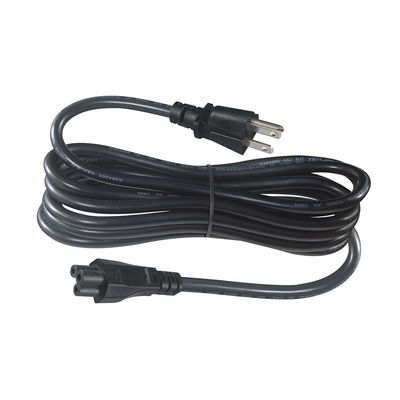 Καλώδιο τροφοδοσίας NEMA 5-15P σε IEC C5 14AWG 250V 16A Μαύρο