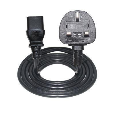 Καλώδιο τροφοδοσίας UK Plug 0.5m H05VV-F 3 Core για οικιακές συσκευές