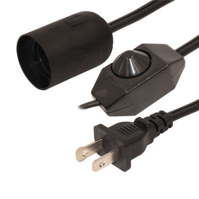 Καλώδιο ρεύματος ΗΠΑ 16AWG με υποδοχές E12 E14 E26 E27