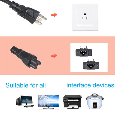 Nema 515P προς IEC C5 Κεταλούδα Κεταλούδα Ρίζι κατσαρόλα Δυναμικό καλώδιο 3Pin ανασυρόμενο