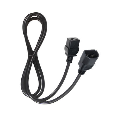 16 Amp AC καλώδιο ηλεκτρικής ενέργειας Βιομηχανικό C14 Plug VDE καλώδιο ηλεκτρικής ενέργειας 15A 250V 14AWG
