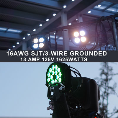 NEMA 5-15P προς PowerCon NAC3FCA 14AWG SJTOW Σύρμα τροφοδοσίας 3M