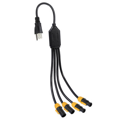 Τυποποιημένο 515P Sjow 16Awg True1 Connector 4 X Nac3fca Powercon Ac Nema Power Cord