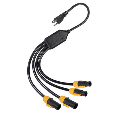Καλώδιο τροφοδοσίας NEMA 515P σε True1 Female IP68, 3 πρίζες, 1.8m