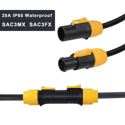 Τυποποιημένο 515P Sjow 16Awg True1 Connector 4 X Nac3fca Powercon Ac Nema Power Cord