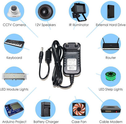 1A Ρυθμίσιμος προσαρμογός DVR 3-12V DC 12V 2A έξοδος AC-DC