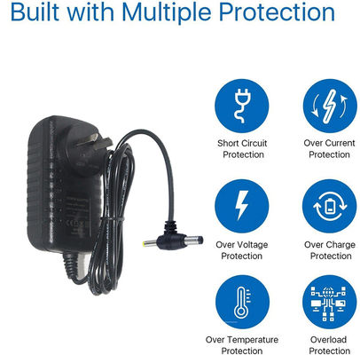 OEM Δύο DC 2.1Mm 2.5Mm 12V τροφοδοσία ρεύματος AC Adapter Eu Us Uk Au Plug