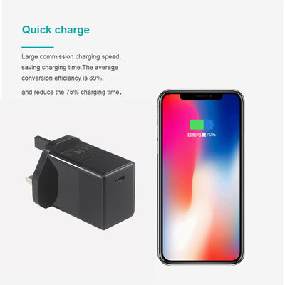 45W Type-C UK USB Wall Charger 65W 30W Pcba Fast Gan Travel Charger Αυστραλία