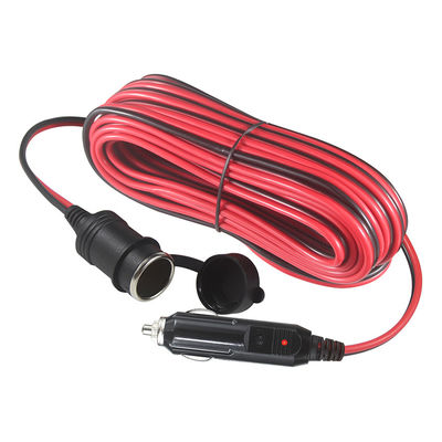 3ft 6ft 12ft Cigarette Lighter Extension Cord Άντρας προς Γυναίκα για φόρτιση αυτοκινήτου