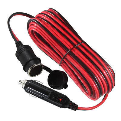 3ft 6ft 12ft Cigarette Lighter Extension Cord Άντρας προς Γυναίκα για φόρτιση αυτοκινήτου