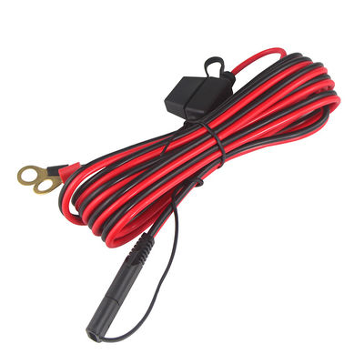 10A 2 Pin SAE φορτιστή σε Eyelet τερματικό Ηλιακό καλώδιο 2ft χαμηλής τάσης