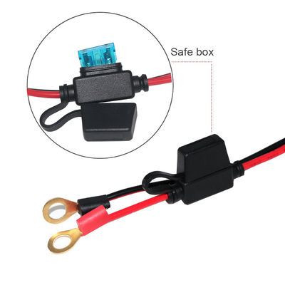10A 2 Pin SAE φορτιστή σε Eyelet τερματικό Ηλιακό καλώδιο 2ft χαμηλής τάσης