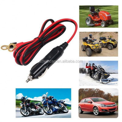 1M Spt-2 12V 24V Ηλιακό καλώδιο ηλεκτρικής ενέργειας αυτοκινητοκινητήρα αναπτήρα τσιγάρων ανδρός προσαρμογός σε 2 δακτυλικό τερματικό