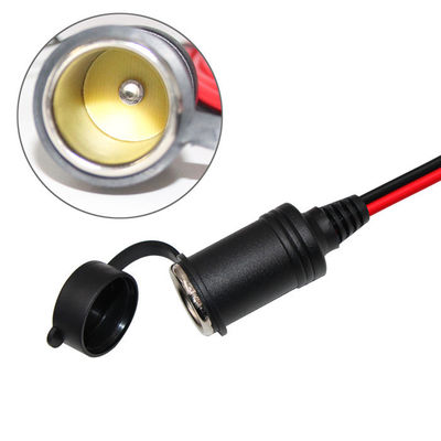 RoHS 24V 2468 18AWG με 2 σε 1 καλώδιο αναπτήρα τσιγάρων αυτοκινήτου αρσενικό προς θηλυκό πλέγμα