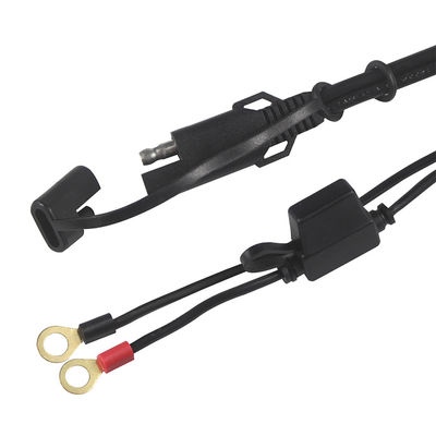 15A Sae Battery Charger with O Ring Terminal Car Extension Cable 2ft (Μια συσκευή για φορτιστές μπαταριών)