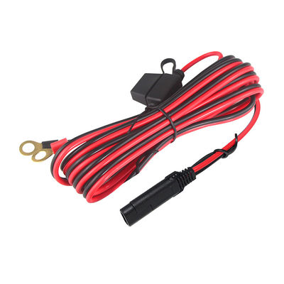 15A Sae Battery Charger with O Ring Terminal Car Extension Cable 2ft (Μια συσκευή για φορτιστές μπαταριών)