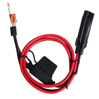 2468 20AWG SAE 2 Pin Extension Cable με Wire Eyelet Lugs προσαρμοσμένο