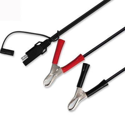 1.5ft 14AWG μπαταρία Αλιγάτορα Κροκοδείλος Κλιπ για SAE 12V γρήγορη απελευθέρωση Αποσυνδέστε