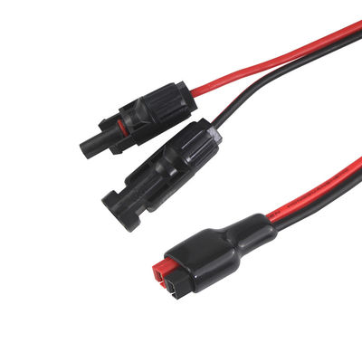 IP67 VDE RV Ηλιακό καλώδιο ηλεκτρικής ενέργειας PV Ηλιακός σύνδεσμος για το στόχο μηδέν Μονοπολικό πλέγμα