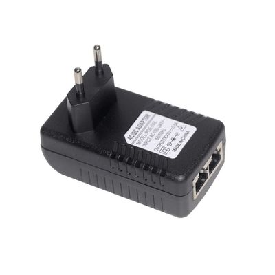 10/100Mbps POE προσαρμογός ρεύματος 24V1A Εναλλακτικός προσαρμογός ρεύματος EU Plug