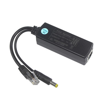 802.3af 12V POE Splitter με DC Jack USB-C 100Mbps