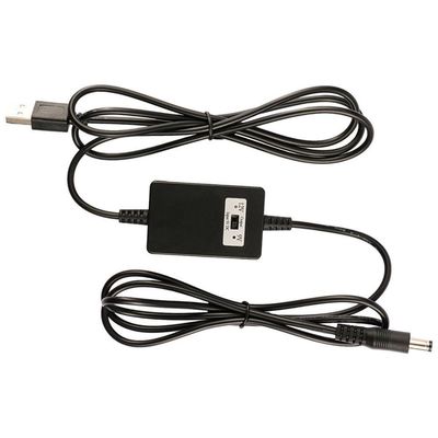 DC 5V έως 9V 12V Step Up Converter Boost Module Buck USB AM σε DC 5521MM Καλώδιο με PVC
