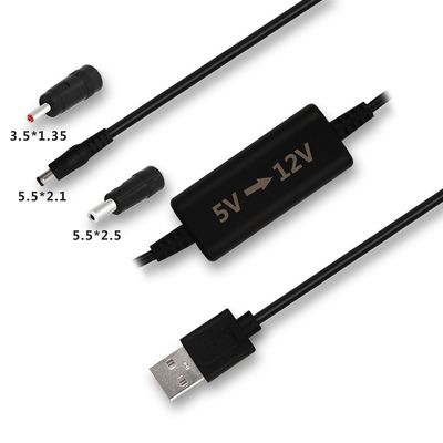 8m USB σε DC καλώδιο ρεύματος Step up WIFI δρομολογητή σας και κάμερα με 5V σε 12V μετατροπέα