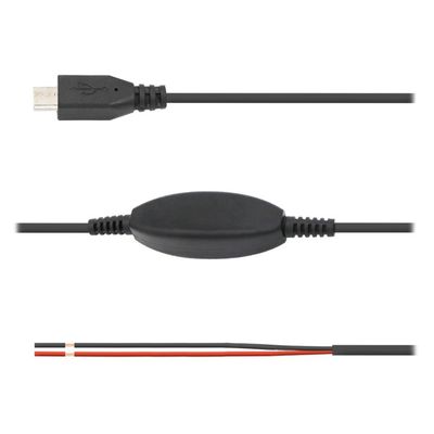 Προσαρμοσμένα USB 5v έως 12v Step Up Booster Cable DC/DC μετατροπείς 22AWG