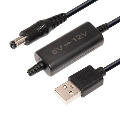Καλώδιο USB Boost 5V σε 9V 12V για CCTV IP Camera Powerbank Router