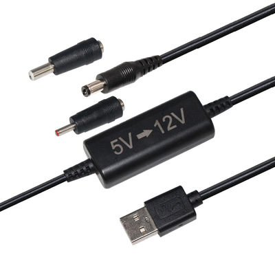 10ft 10m DC-DC μετασχηματιστής 5V έως 12V Step Up καλώδιο για μετατροπέα ισχύος USB σε DC