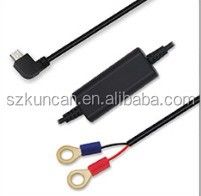 2464 22AWG USB καλώδιο μετατροπέα 3,5m 2,5mm Για όχημα GPS 5V έως 12V Step Up