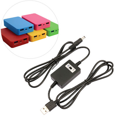 Μετατροπέας τάσης Boost Buck DC 5V σε 12V 2A Δυναμικό καλώδιο Step Up για Wifi modem αυτοκινήτου