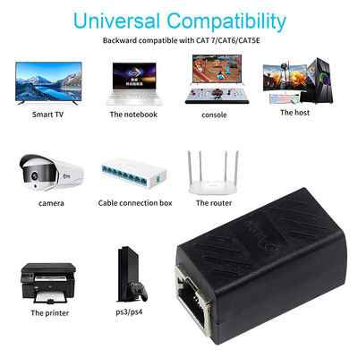 Ηλεκτρονική πρίζα Rj45 έως Rj45 Συνδέτης 8P8C UTP/FTP/SFTP Shield